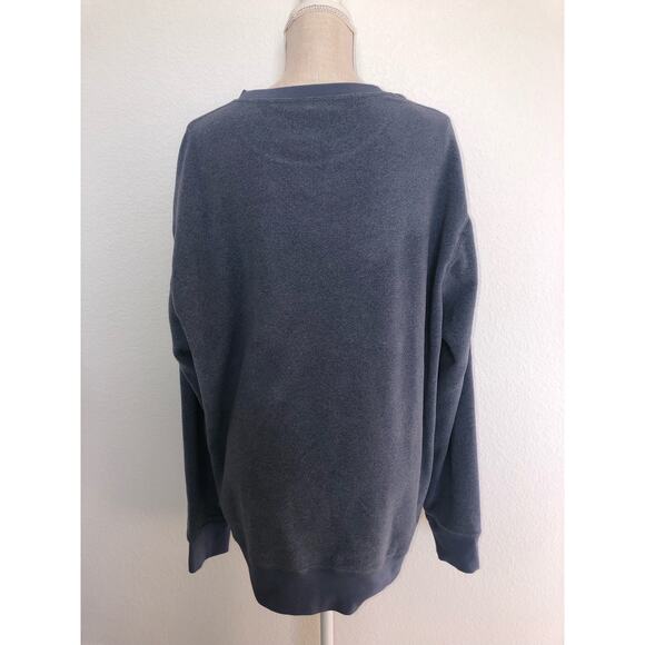 Good Life Oversized Fleece Sweatshirt in Blue - XXL - Picture 2 of 4